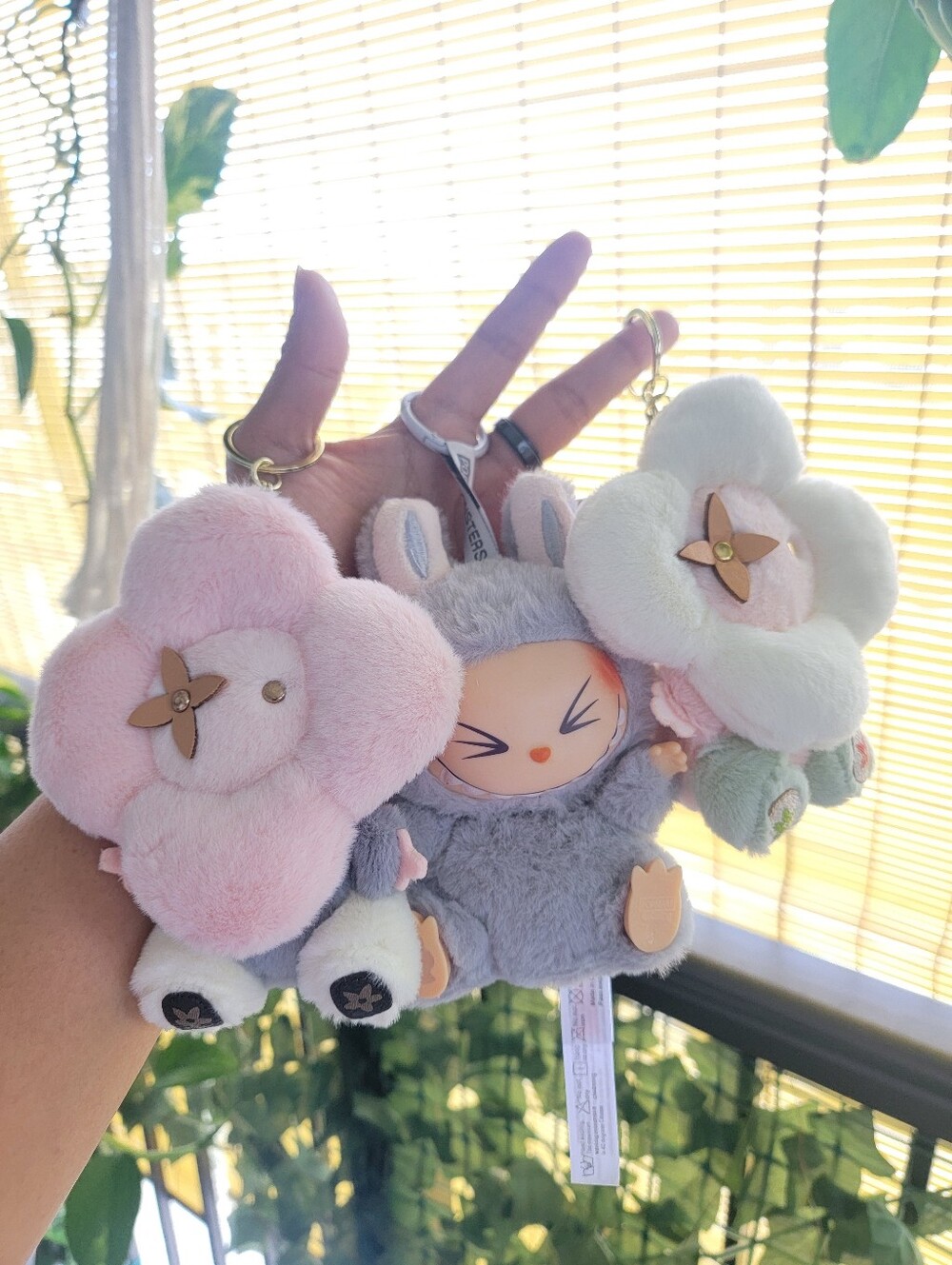 1pc Soft Plush Flower Vivienne Or Monster Bag Plush Accessory Keychain